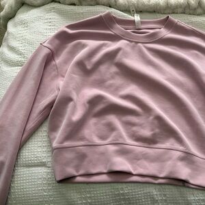 lululemon athletica Light Pink Sweatshirt